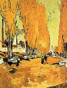 Vincent Van Gogh Les Alicamps France oil painting reproduction